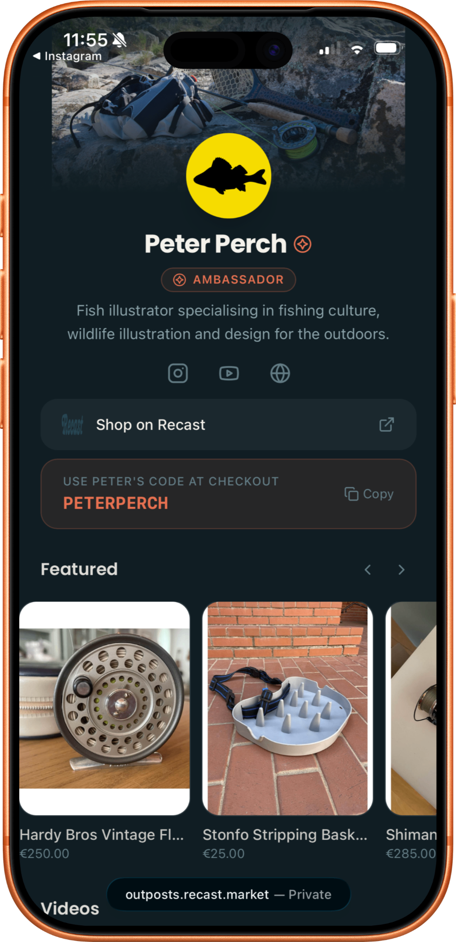 Peter Perch Outpost profile